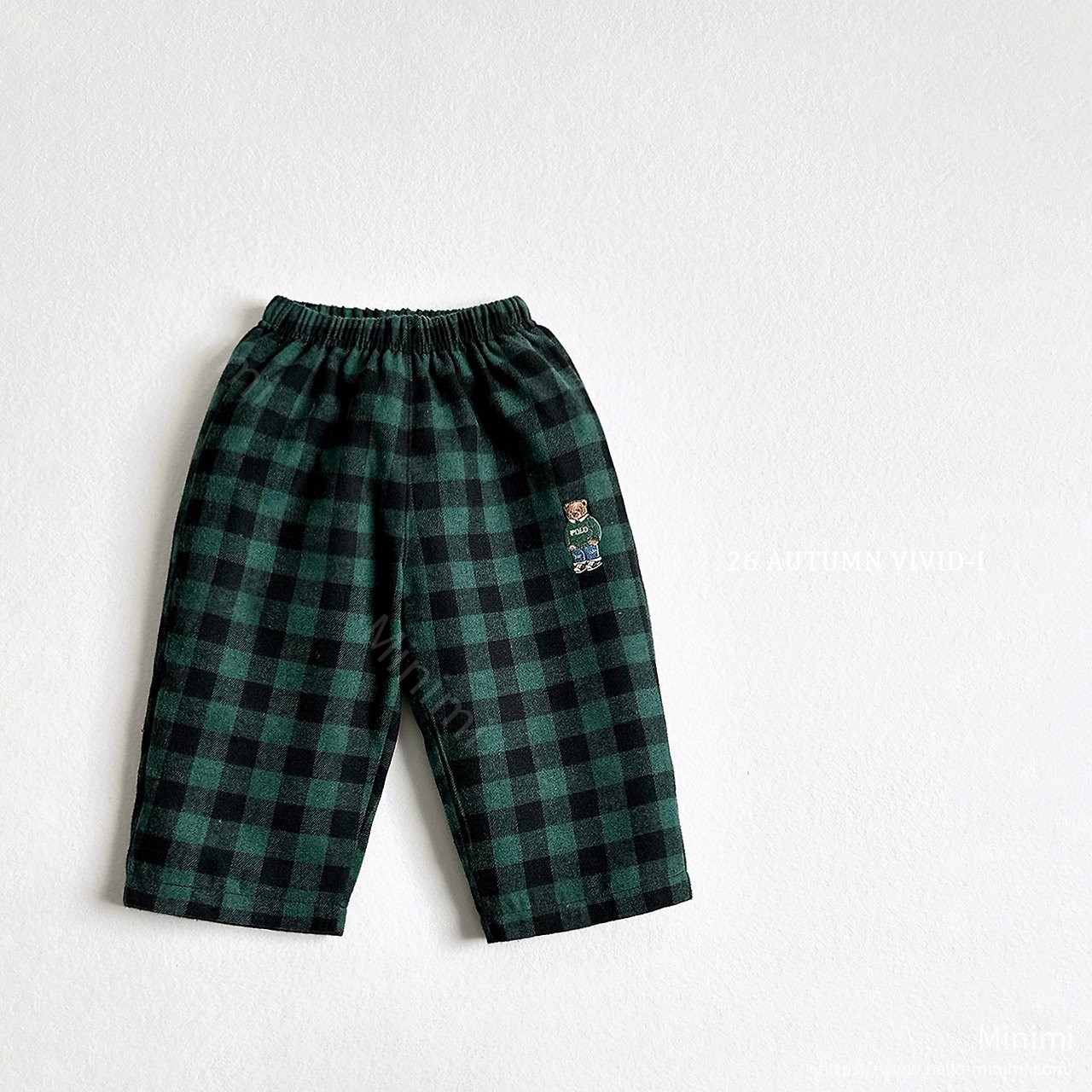 VIVID-I Vivi Bear Check Pants 細節圖 4