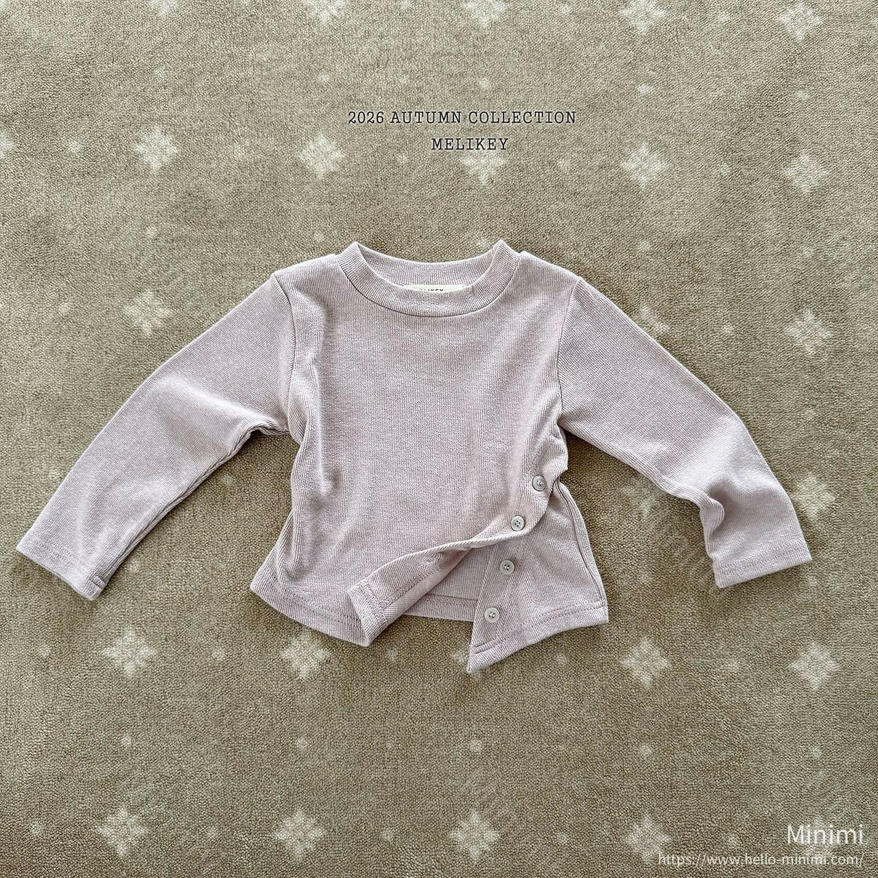Melikey Diagonal Button T-shirt 細節圖 5
