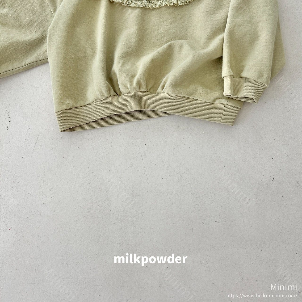 milkpowder Olive Sweatshirt 細節圖 15