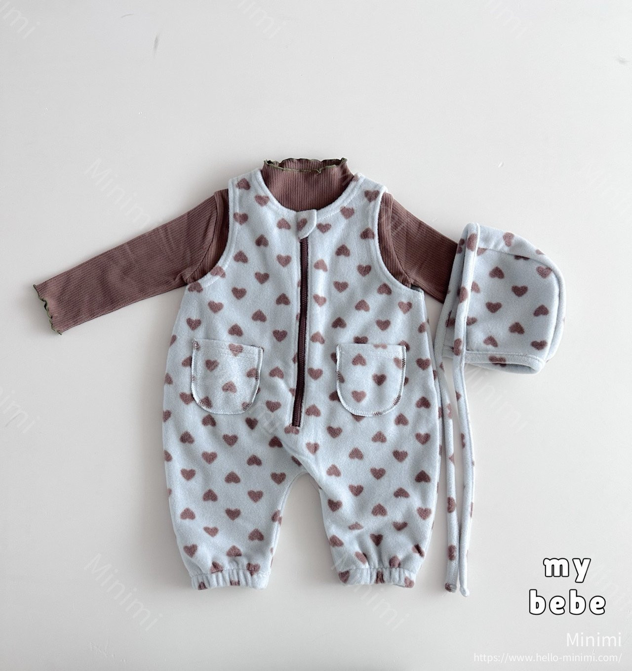 my_bébé Powder Overall Set 細節圖 10