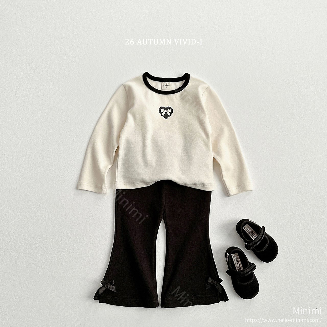 VIVID-I Ribbon Heart Span T-shirt 細節圖 12