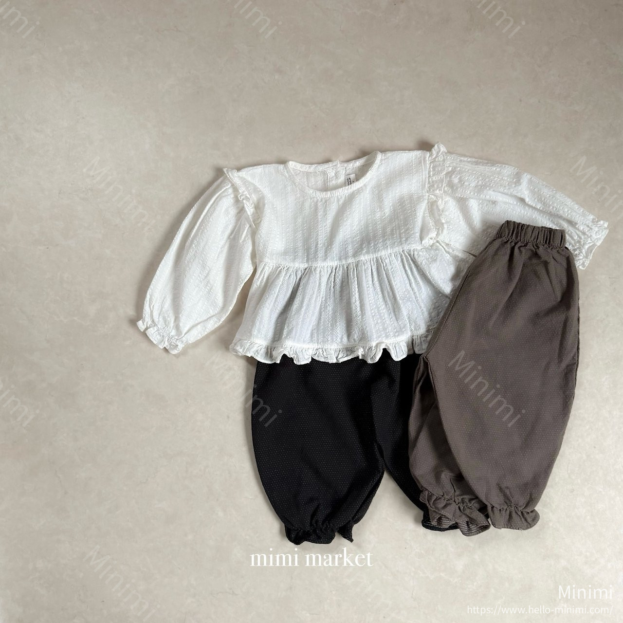 mimi-market Momo Frill Pants 細節圖 17