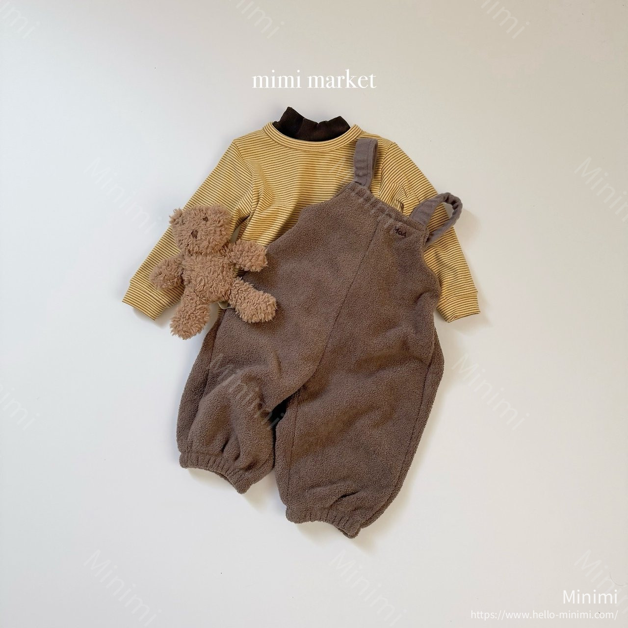 mimi-market Egg Overalls 細節圖 6
