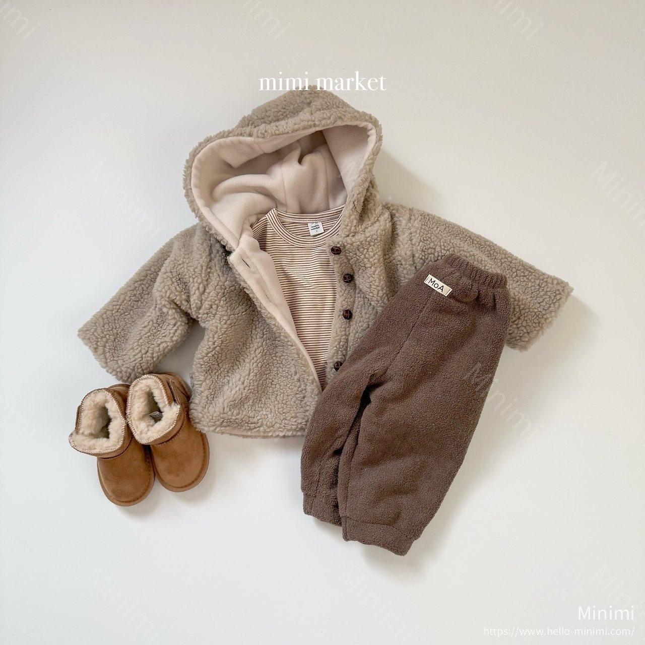 mimi-market Egg Pintuck Jogger 細節圖 7
