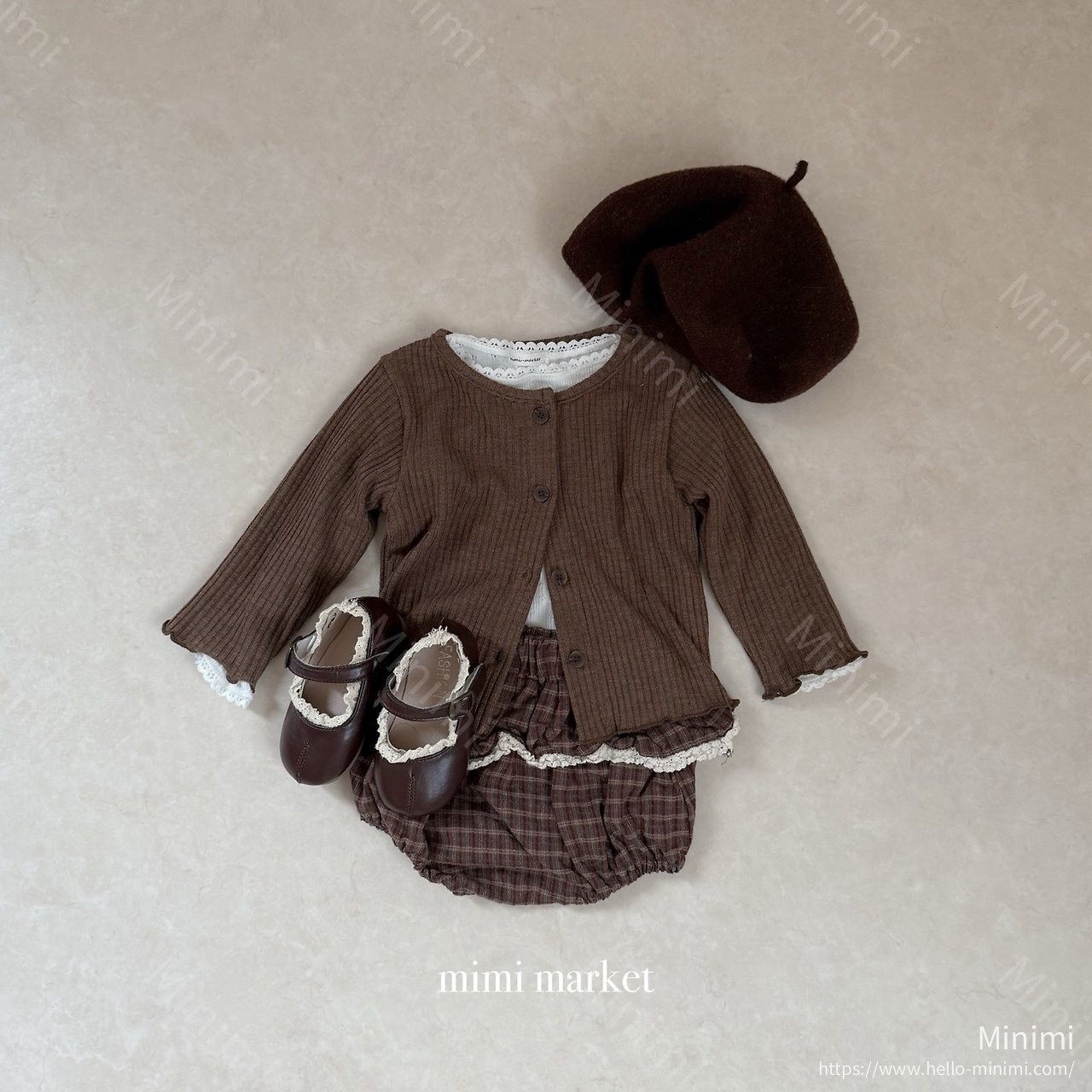 mimi-market Liz Ribbed Cardigan 細節圖 17