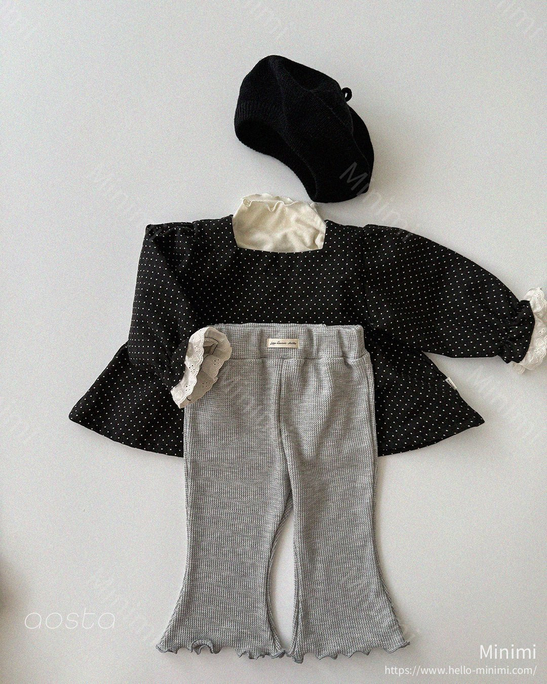 Aosta atelier Milk Dot Blouse 細節圖 7