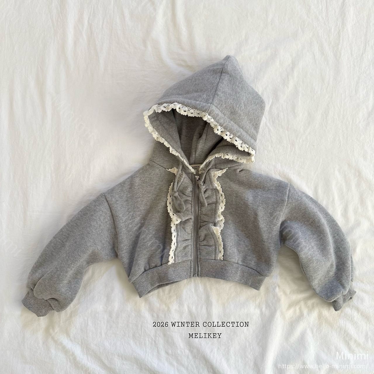Melikey Juju Frill Hood Zip-up 細節圖 24