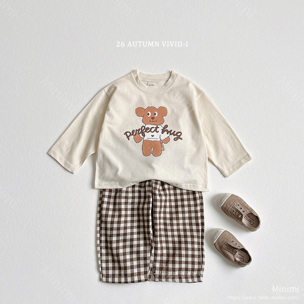 VIVID-I Hug Bear Check Set 細節圖 3