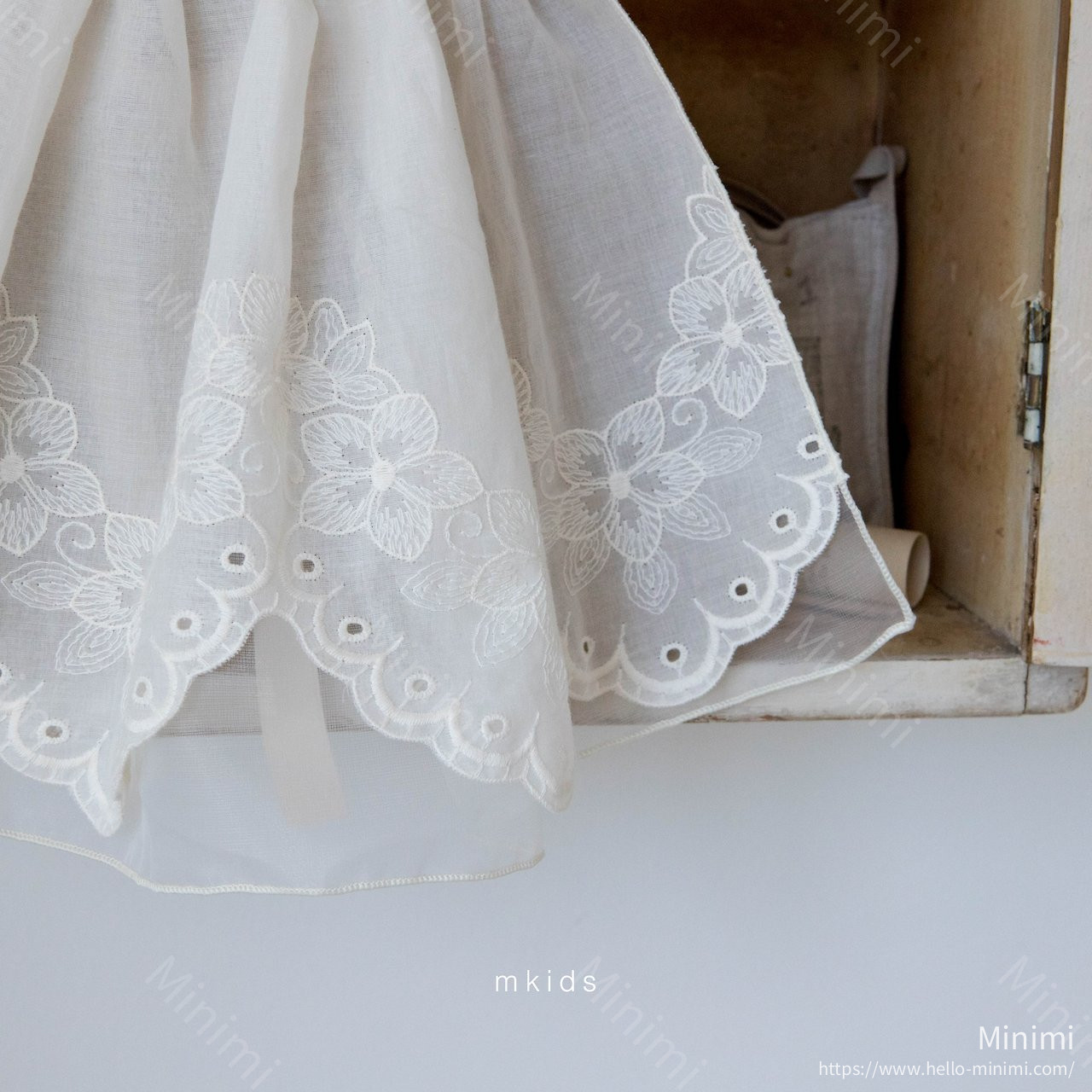 mkids Fleur Apron 細節圖 2