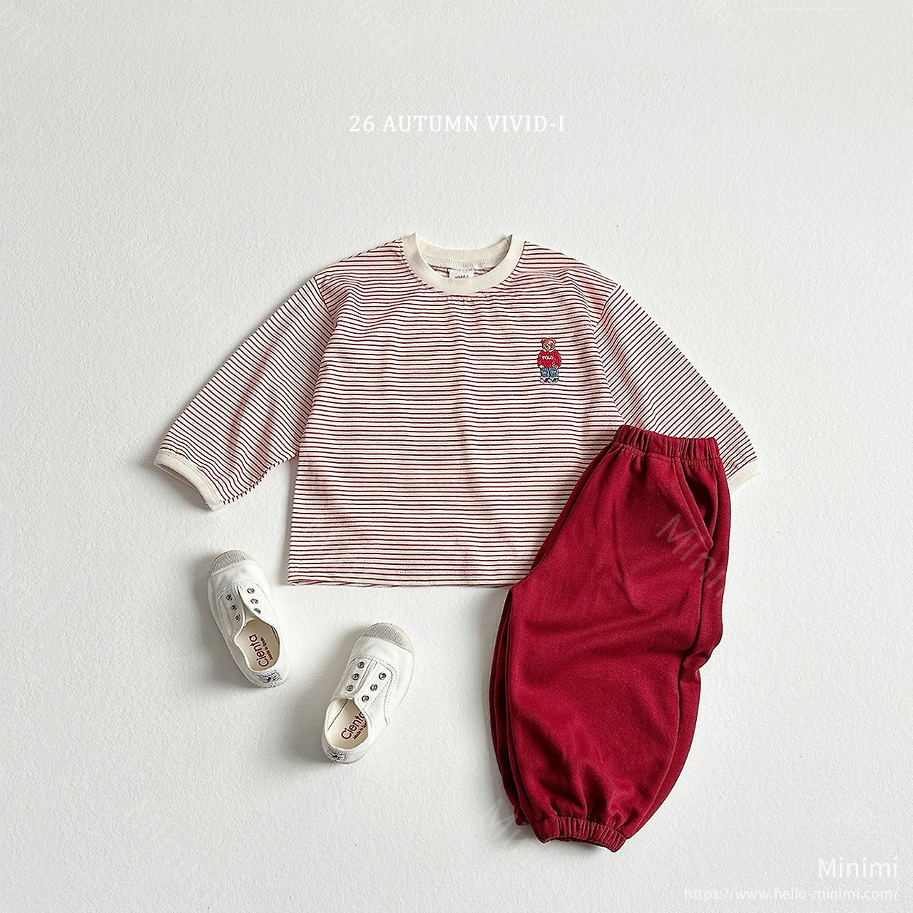 VIVID-I Signature Bear Stripe T-shirt 細節圖 9