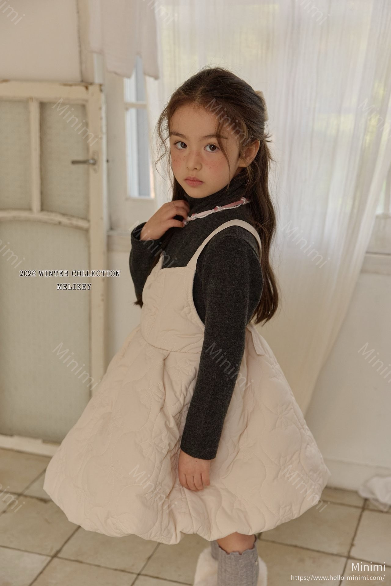 Melikey Quilting Dress 細節圖 3
