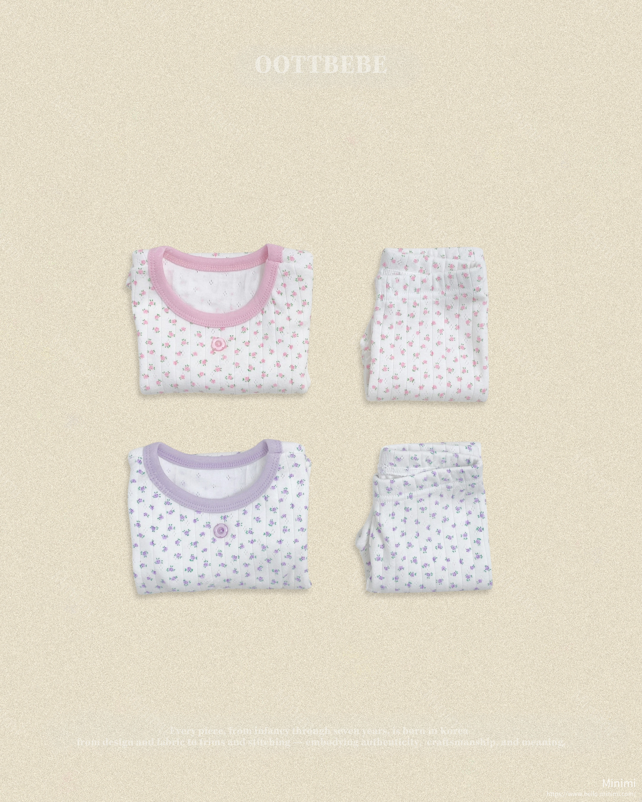 oott bebe Coco Flower Loungewear 細節圖 12