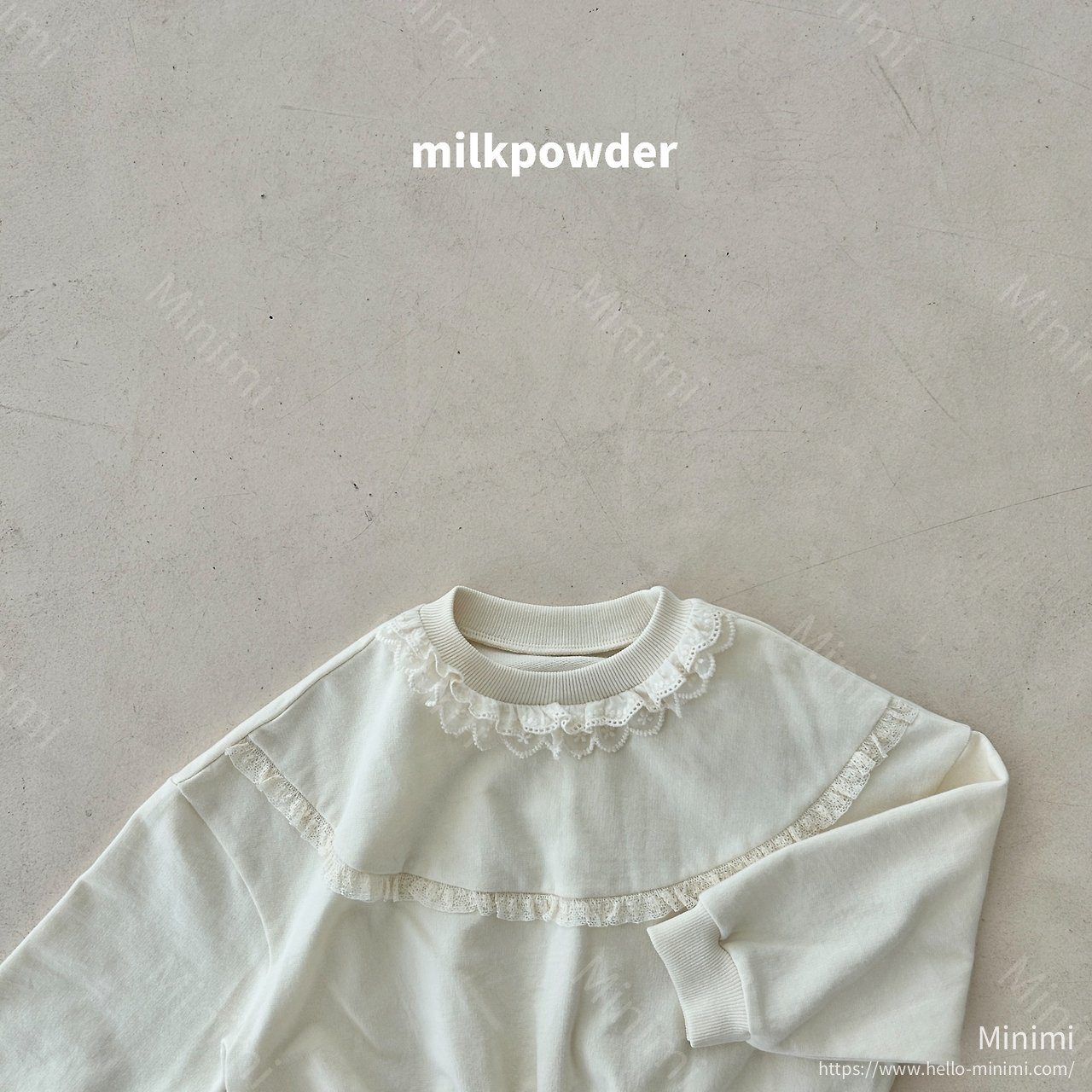 milkpowder Olive Sweatshirt 細節圖 8
