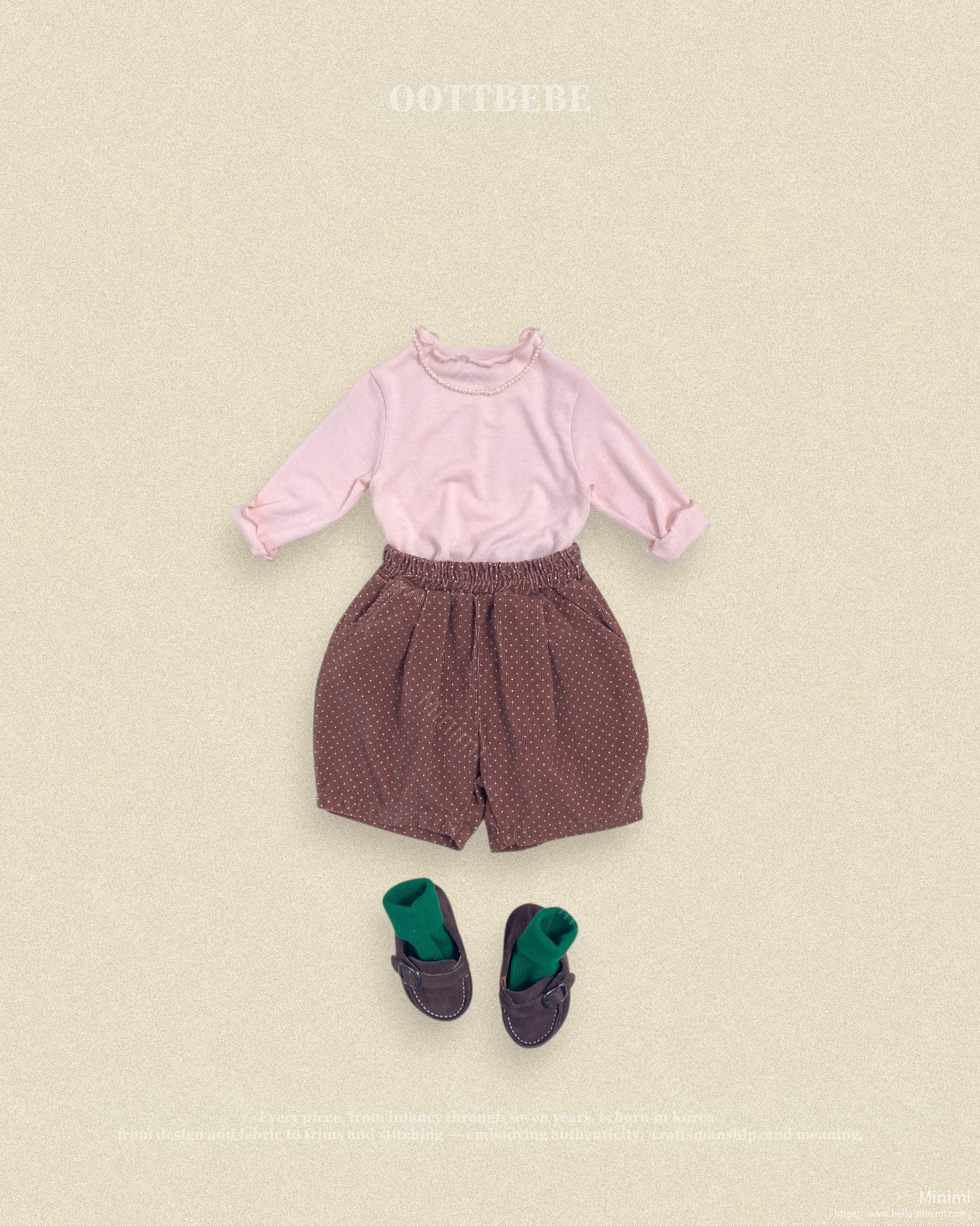 oott bebe Petite Dot Pants (Knee-length Bloomers) 細節圖 14