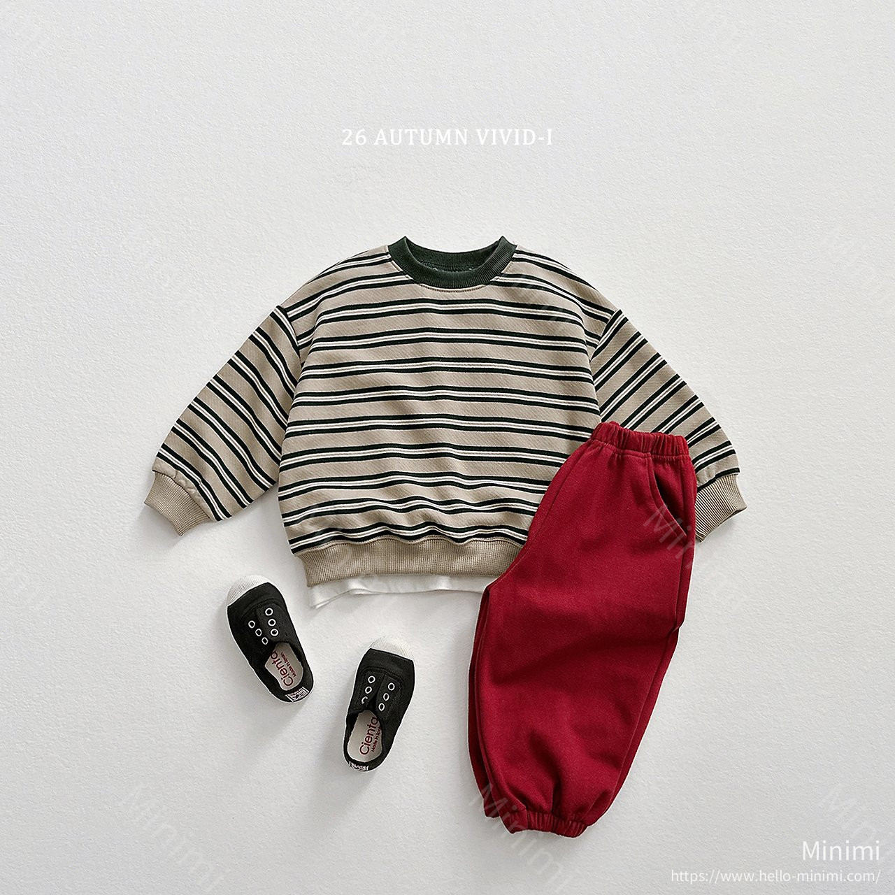 VIVID-I Multi Color Block Stripe Sweatshirt 細節圖 16