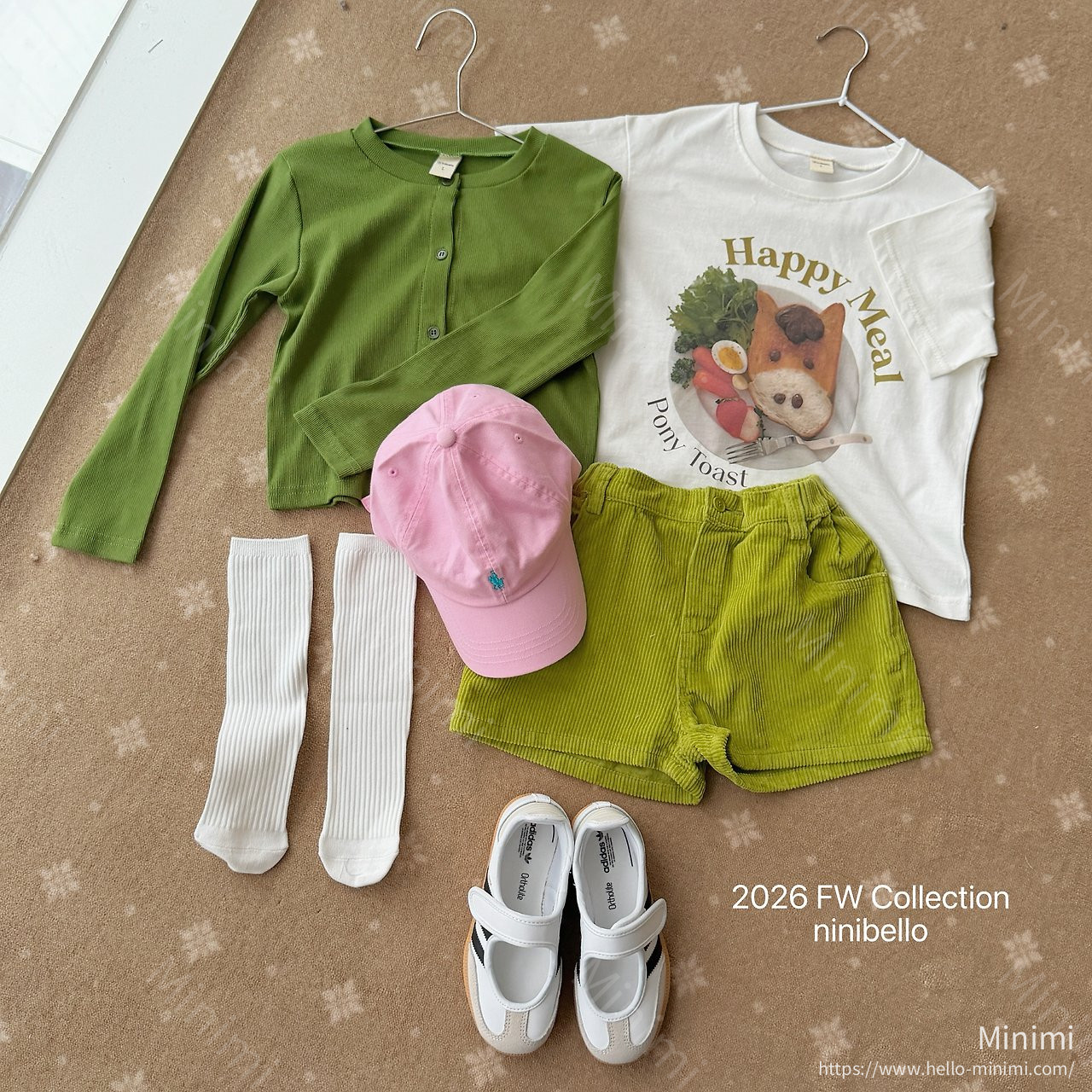 ninibello Peekaboo Corduroy Shorts 細節圖 14