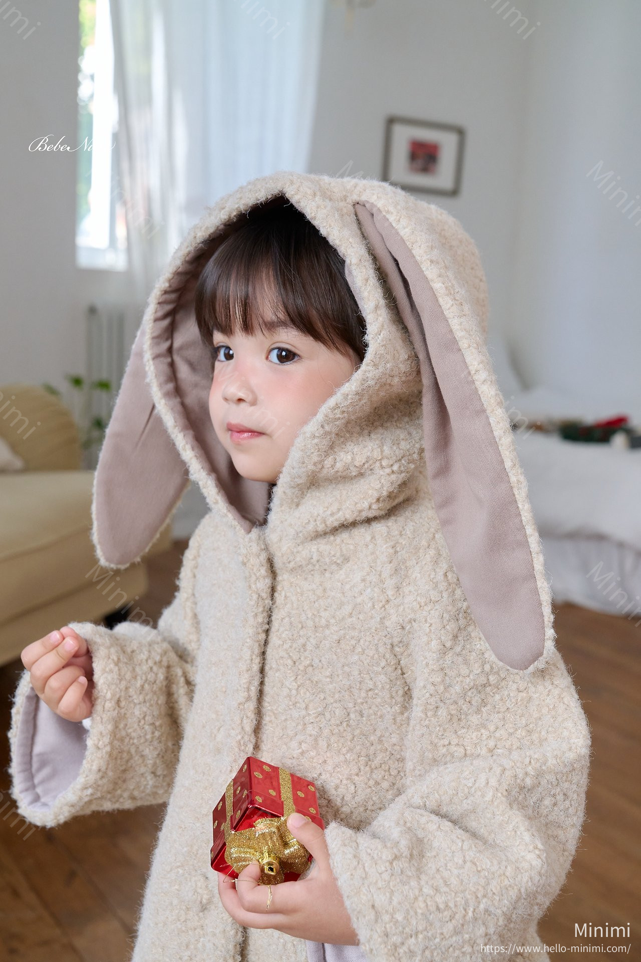 bebe nine Rabbit Cape Coat 細節圖 9