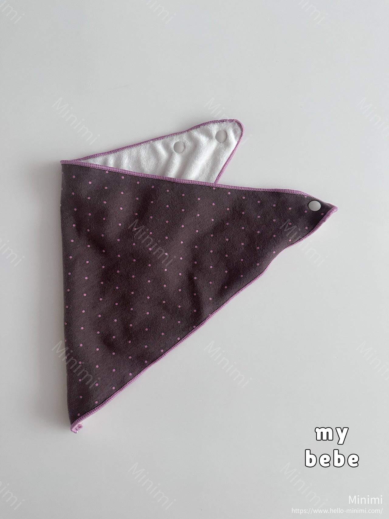 my_bébé Mink Bib 細節圖 14