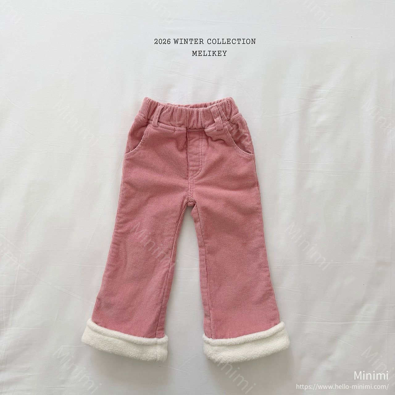 Melikey Corduroy Heart Bootcut 細節圖 23