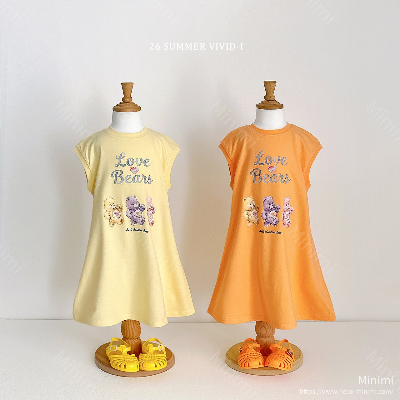 VIVID-I Painted Bear Long Dress 細節圖 18