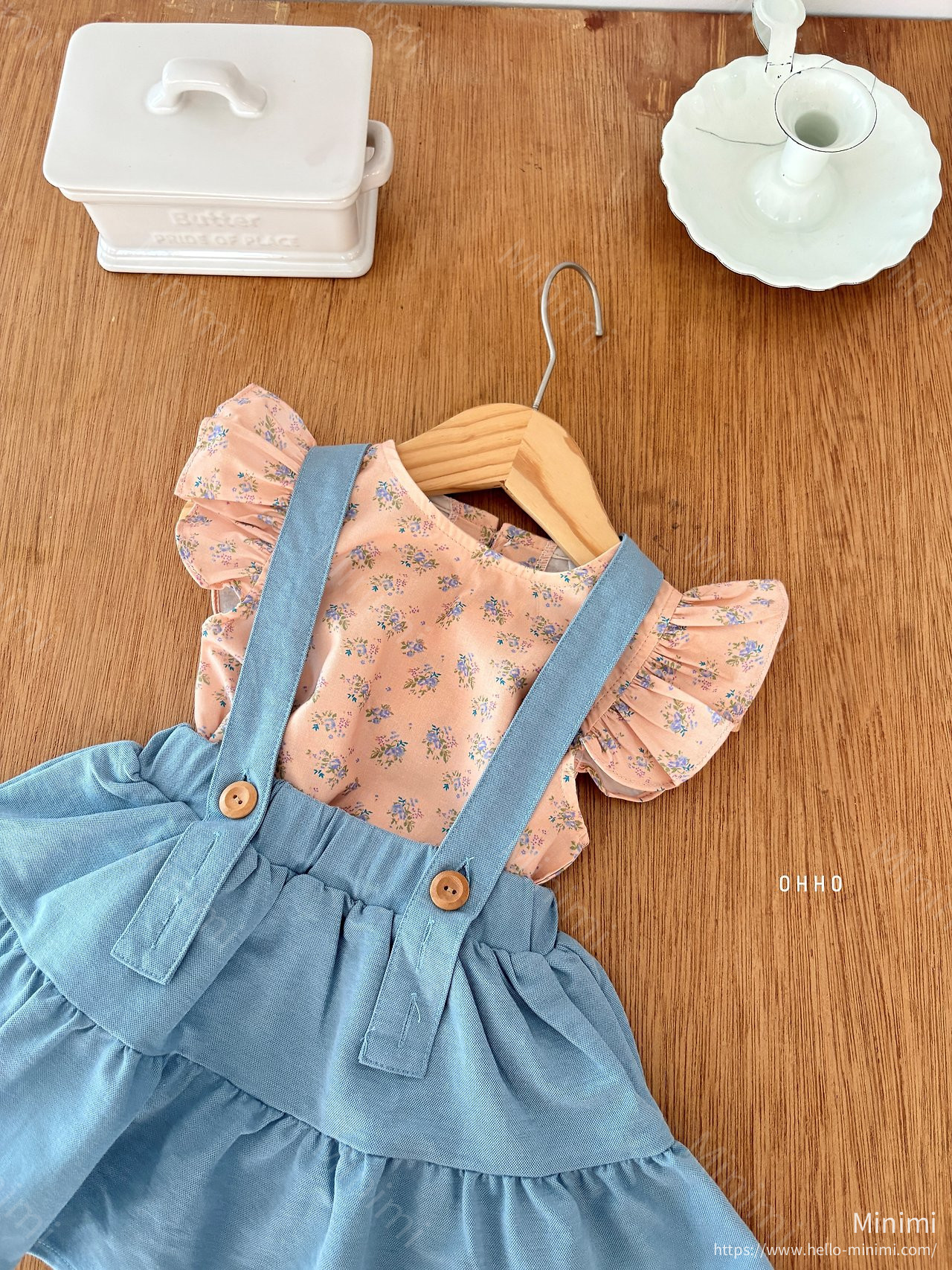 OHHO Forest Shirring Strap Skirt 細節圖 10