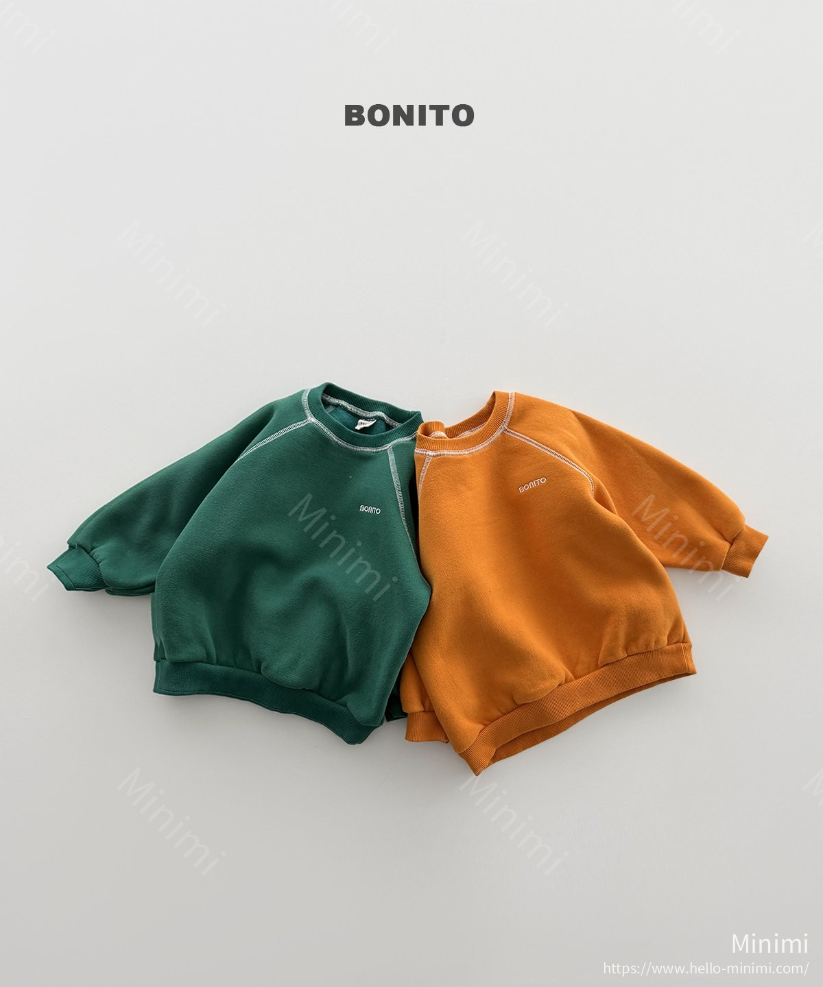 BONITO Carrot Raglan Sweatshirt 細節圖 1