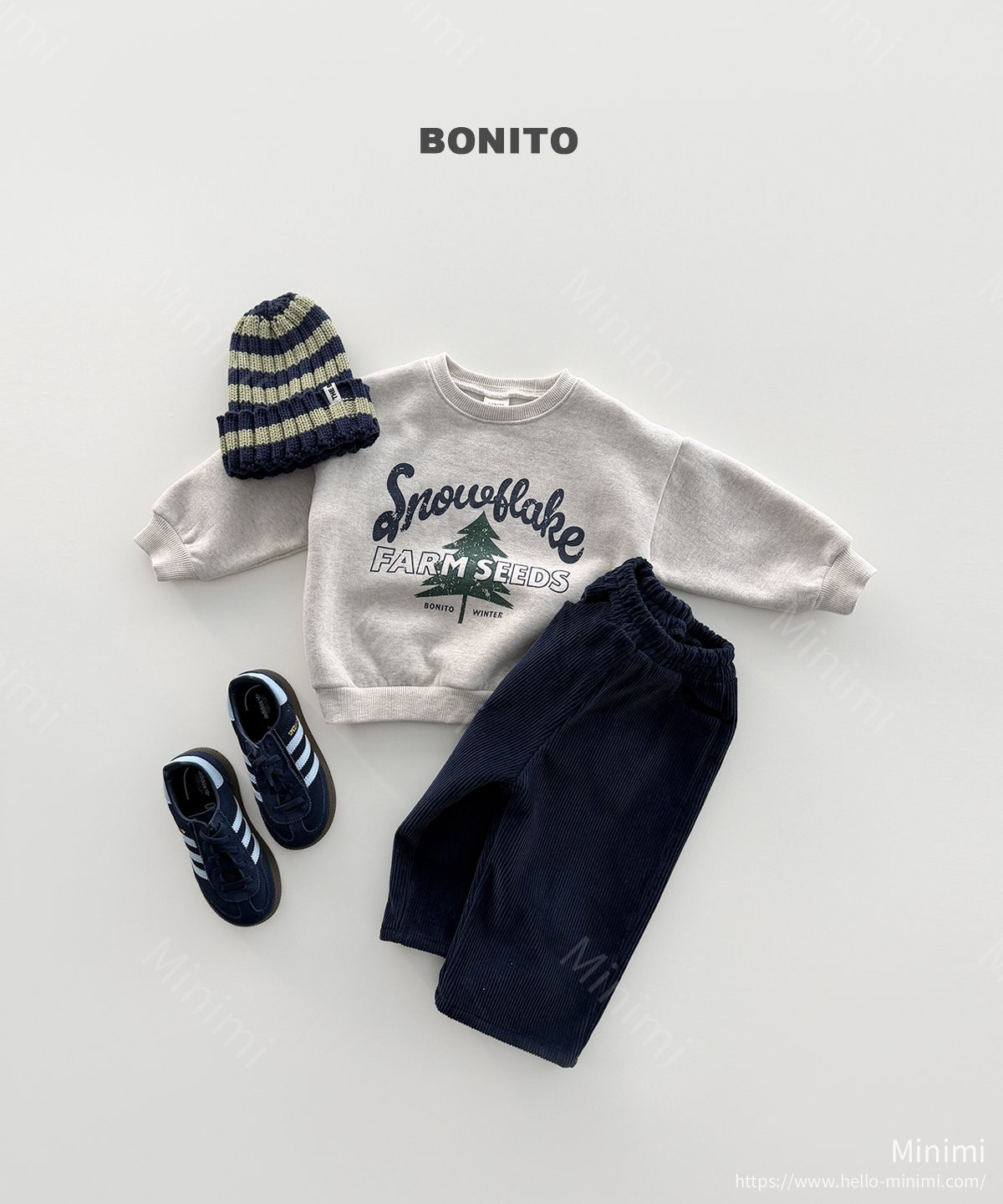 BONITO Two-Tone Knit Beanie 細節圖 8