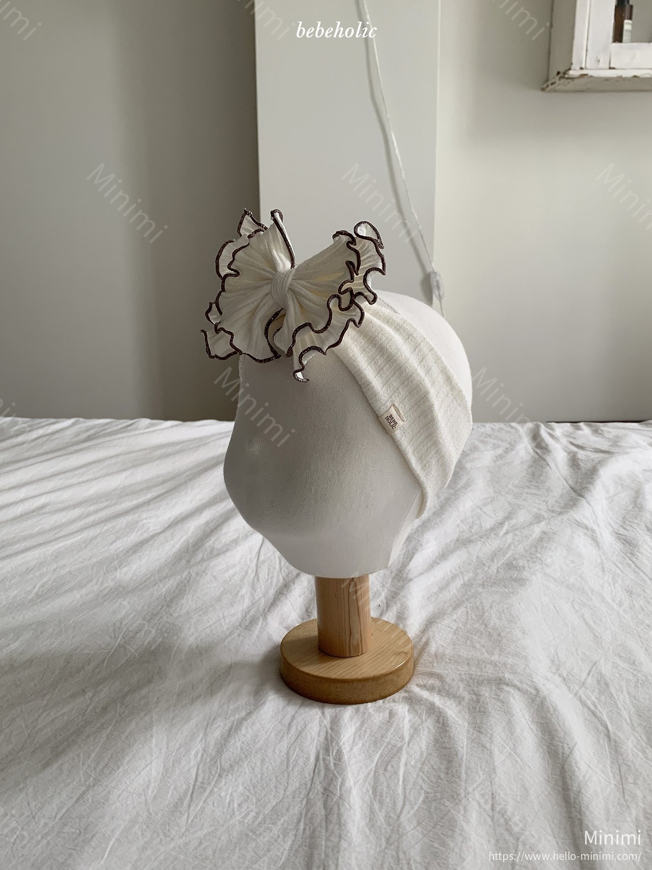 BEBEHOLIC Caramel Lace Hairband 細節圖 5