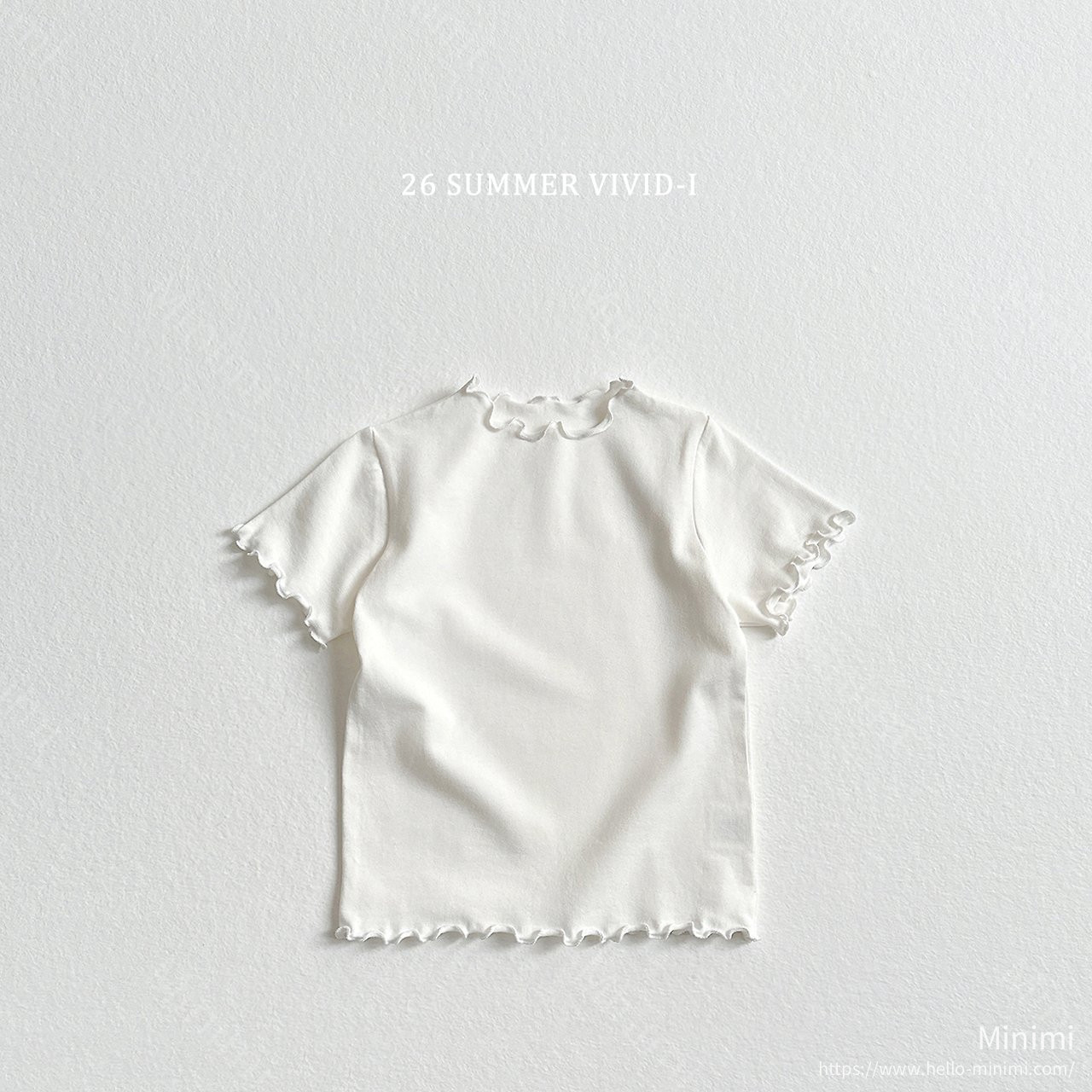 VIVID-I Essential Fluted T-Shirt 細節圖 2