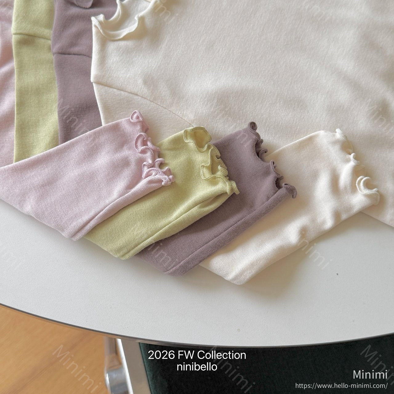 ninibello Soft Frill T-shirt 細節圖 8