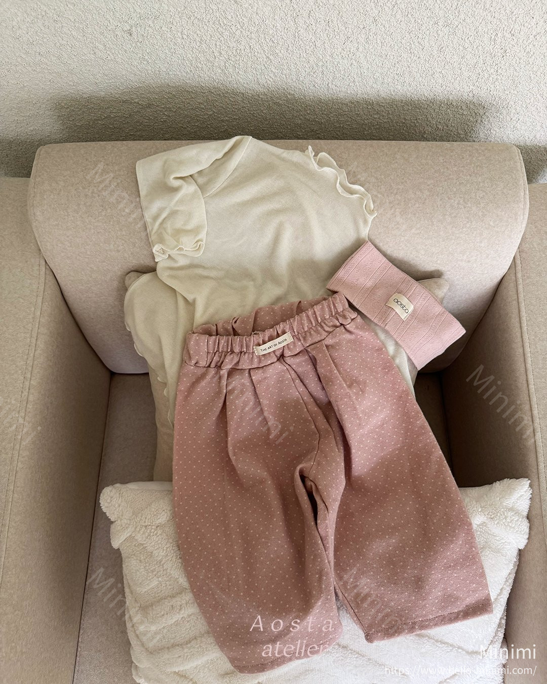 Aosta atelier Milk Dot Pants 細節圖 26