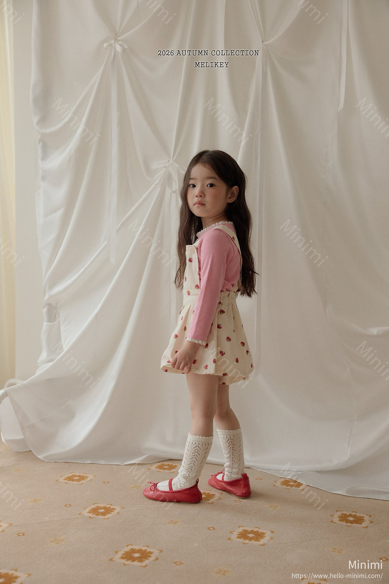 Melikey Strawberry Heart Overalls 細節圖 26