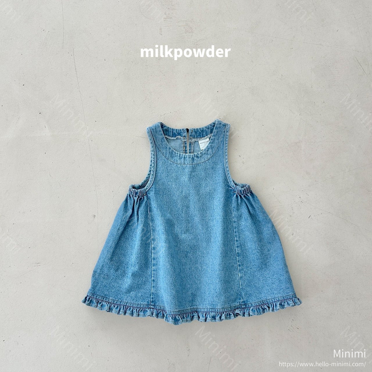 milkpowder Millie Denim Dress 細節圖 1