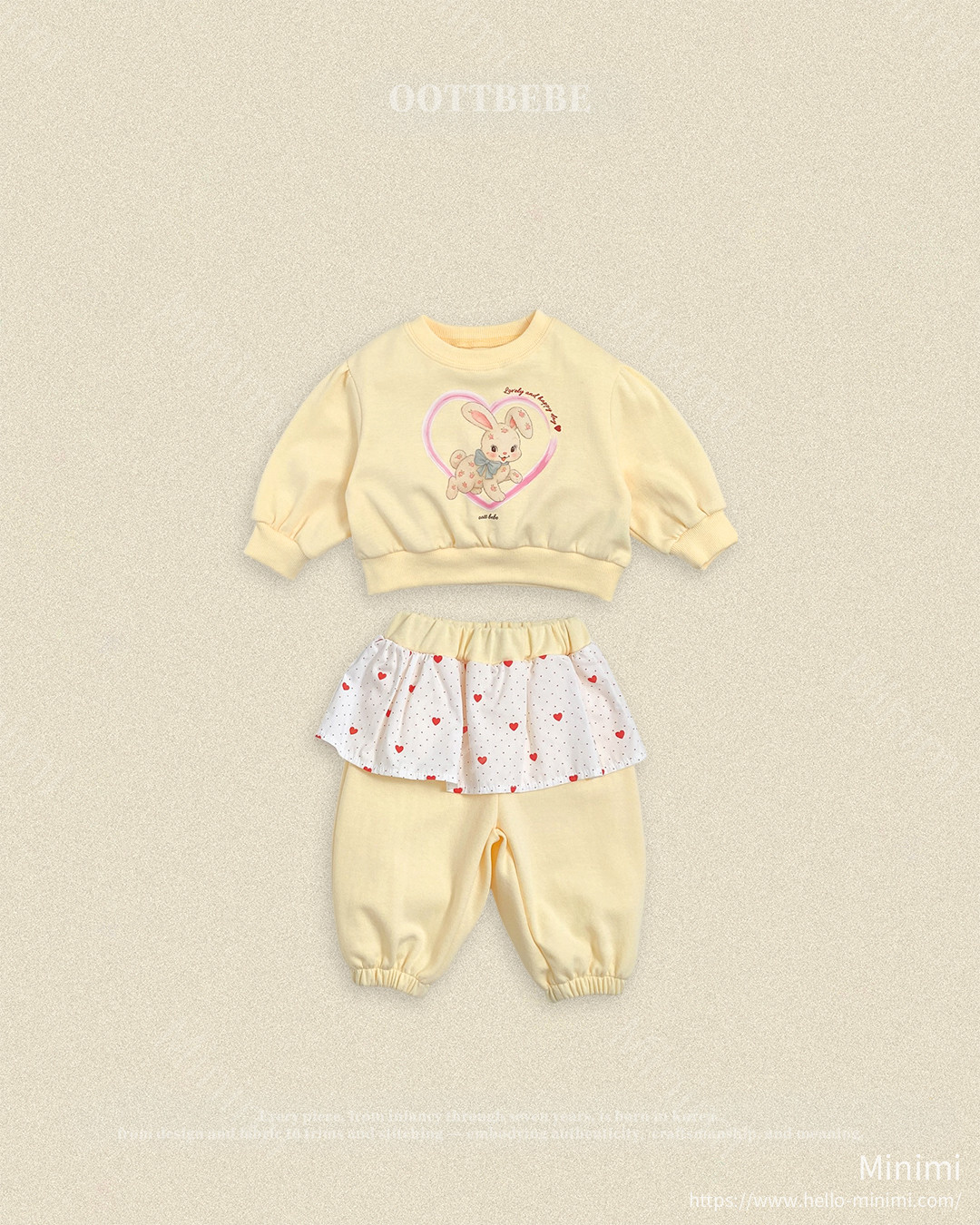 oott bebe Cutie Rabbit Set 細節圖 7