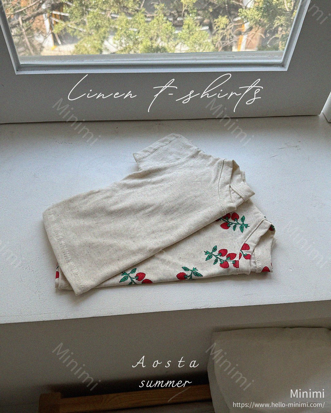 Linen Short Sleeve T