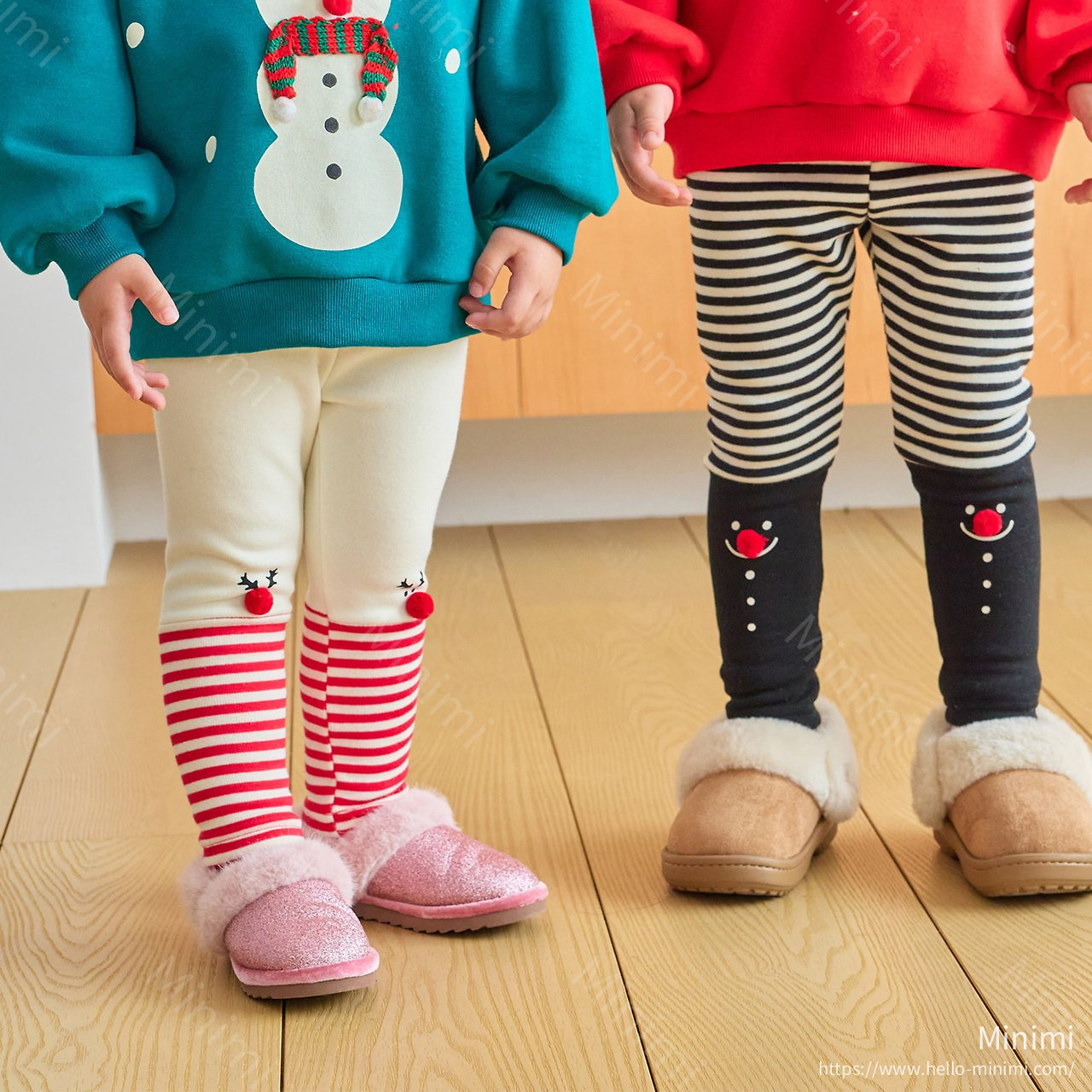 1st BLUE Christmas Leggings 細節圖 7