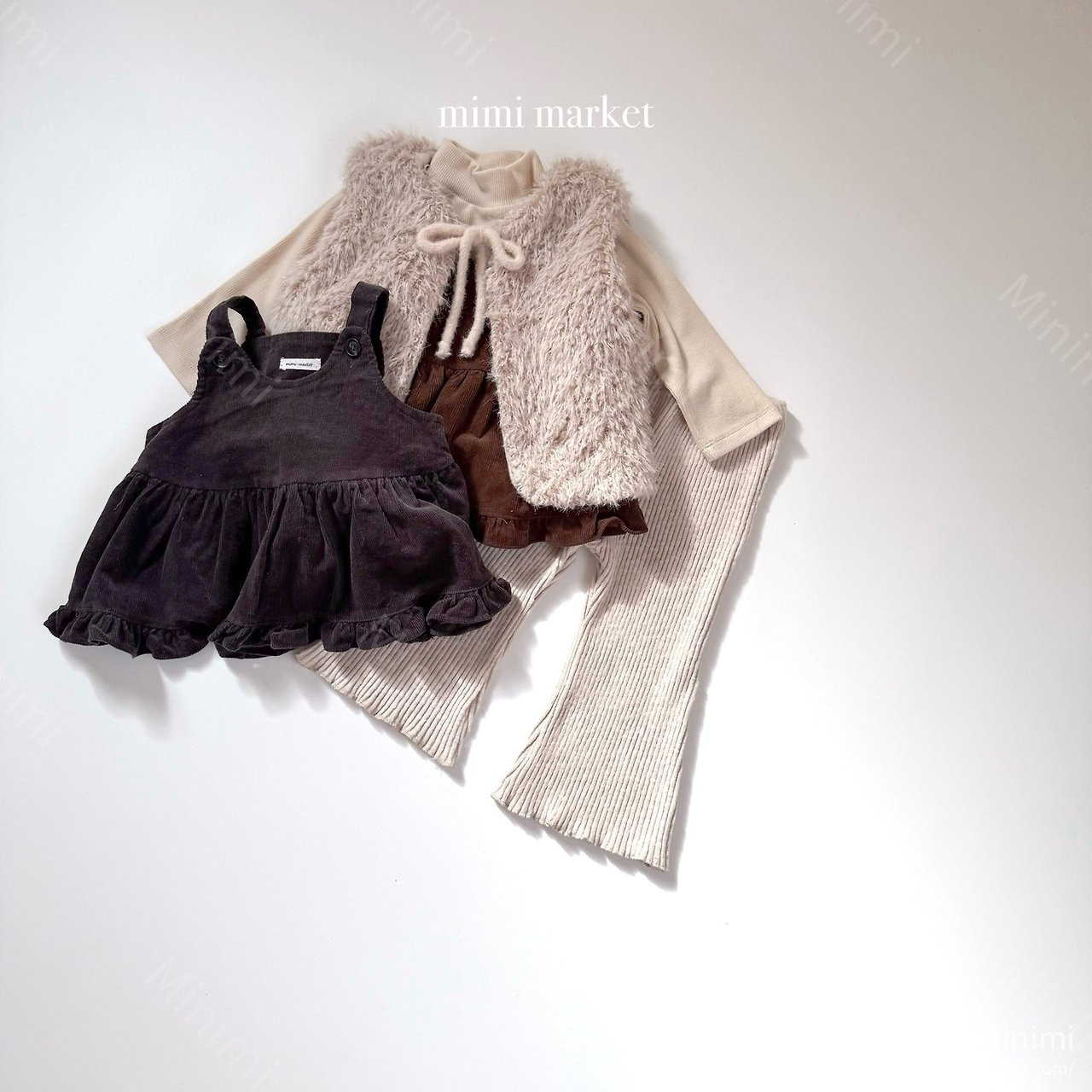 mimi-market Corduroy Sleeveless Blouse 細節圖 7