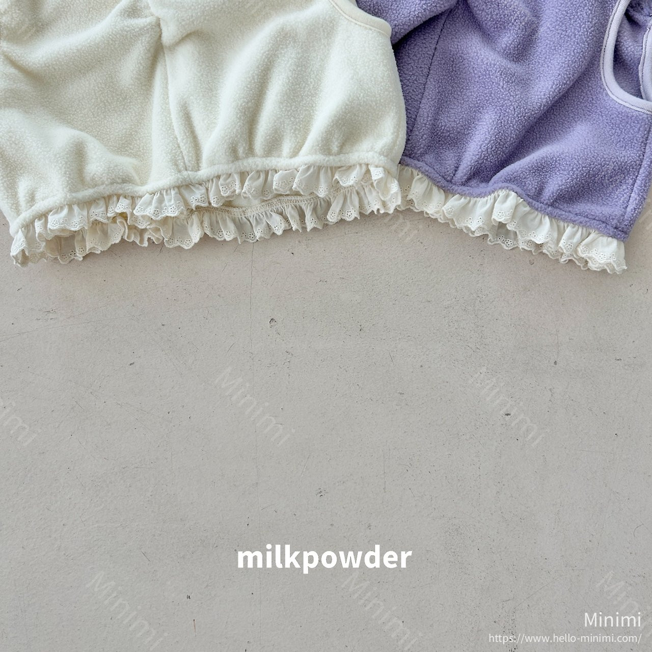 milkpowder Soft Fleece Vest 細節圖 4