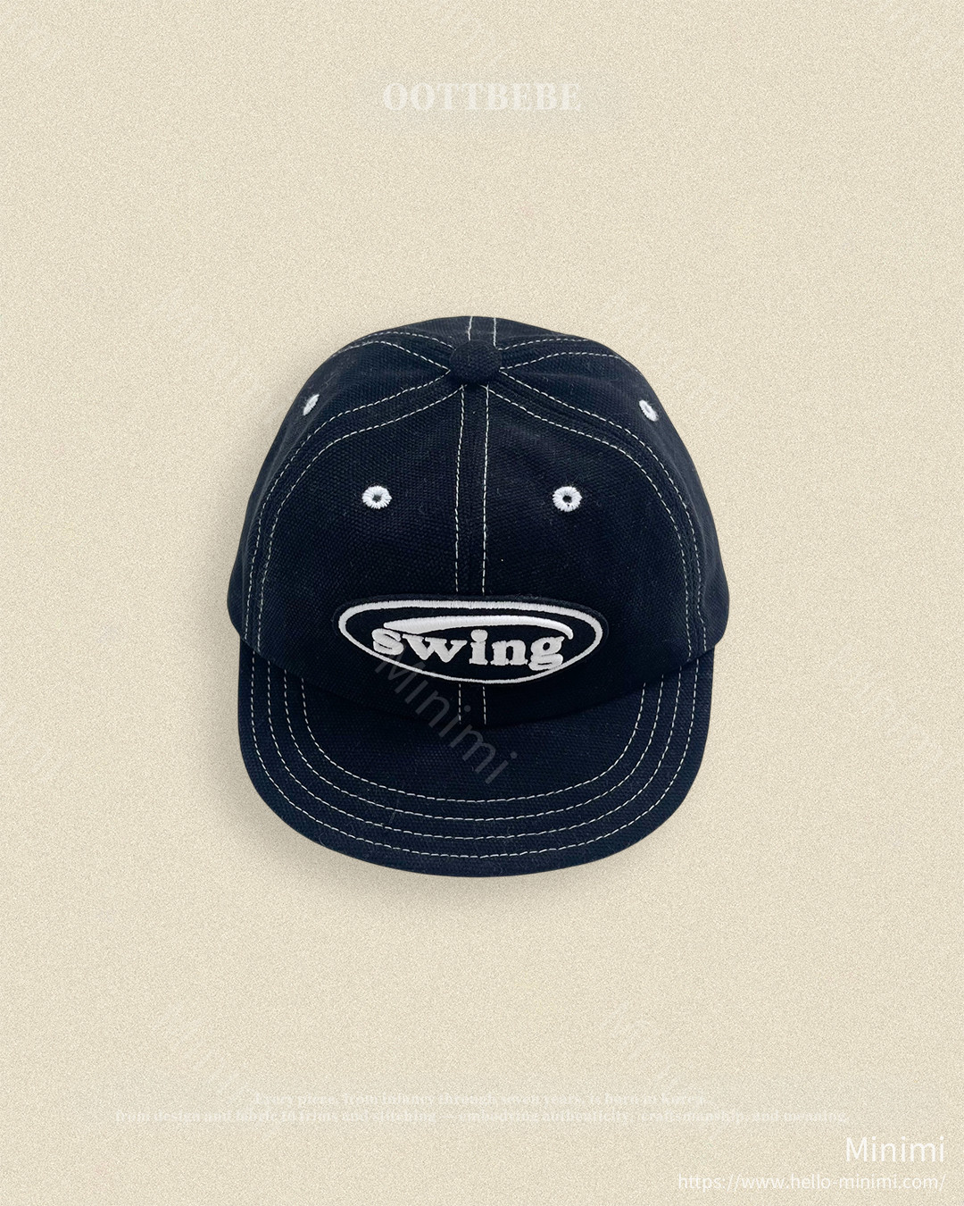oott bebe Swing Ball Cap 細節圖 5