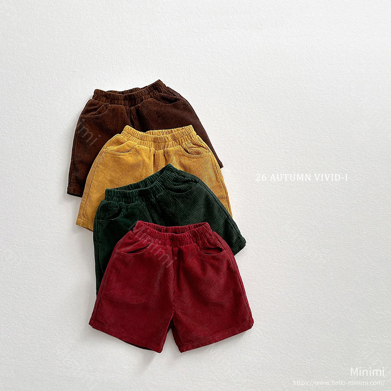 VIVID-I Corduroy Half Pants 細節圖 2