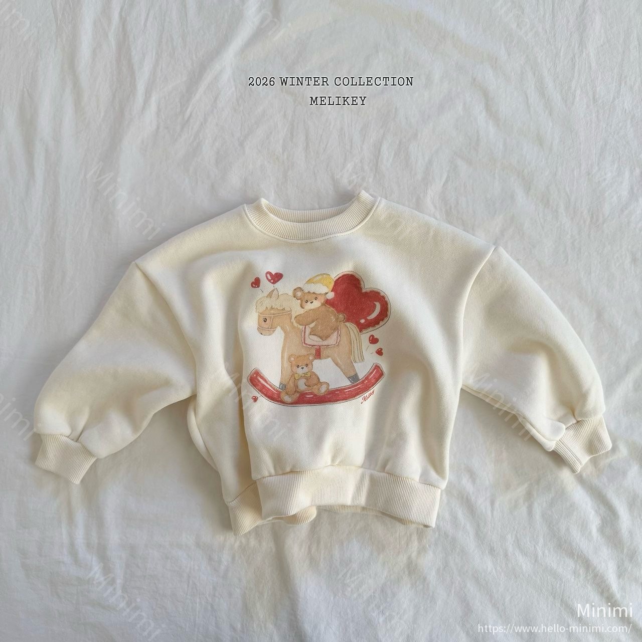 Melikey Pony Bear Sweatshirt 細節圖 22