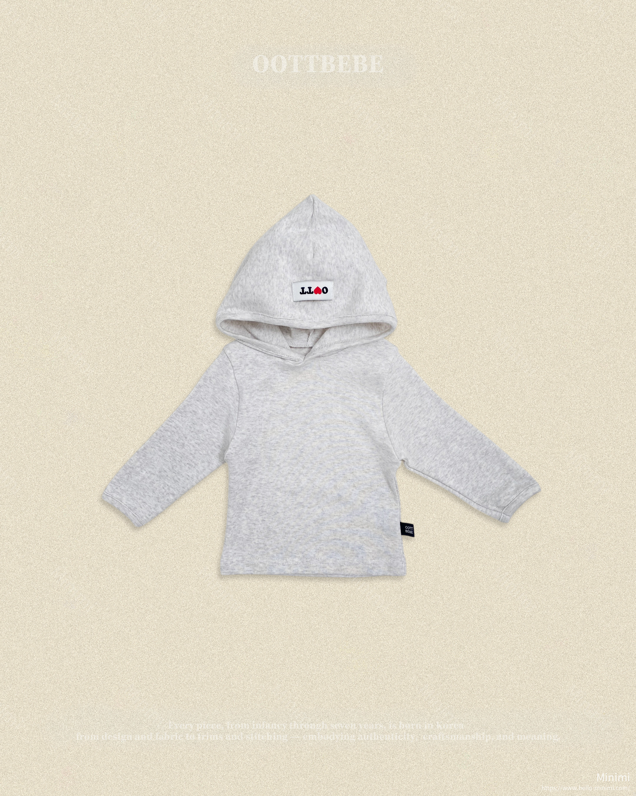 oott bebe Retro Hooded Tight T-shirt 細節圖 8