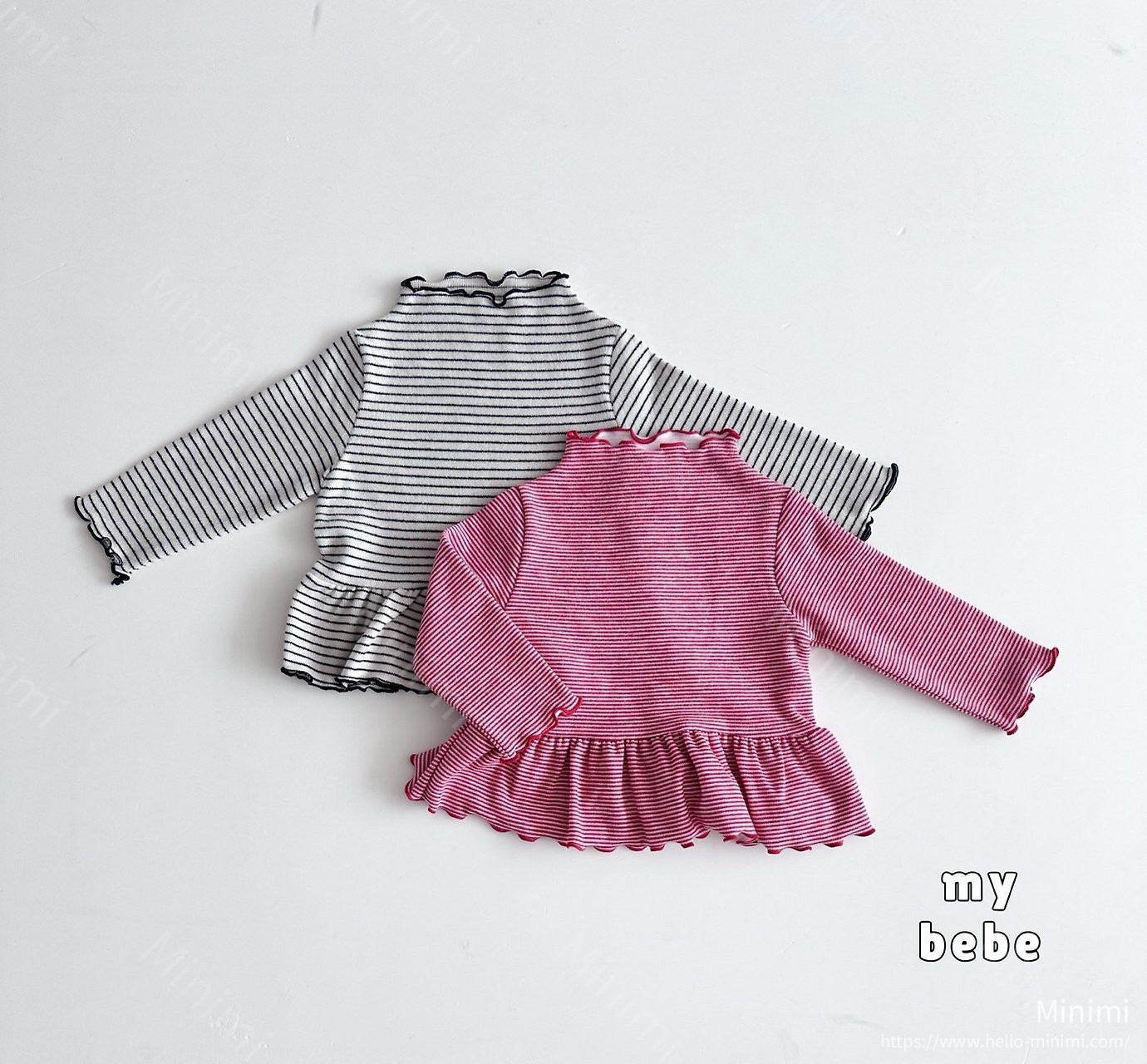 my_bébé Petit Ruffle Turtleneck 細節圖 1