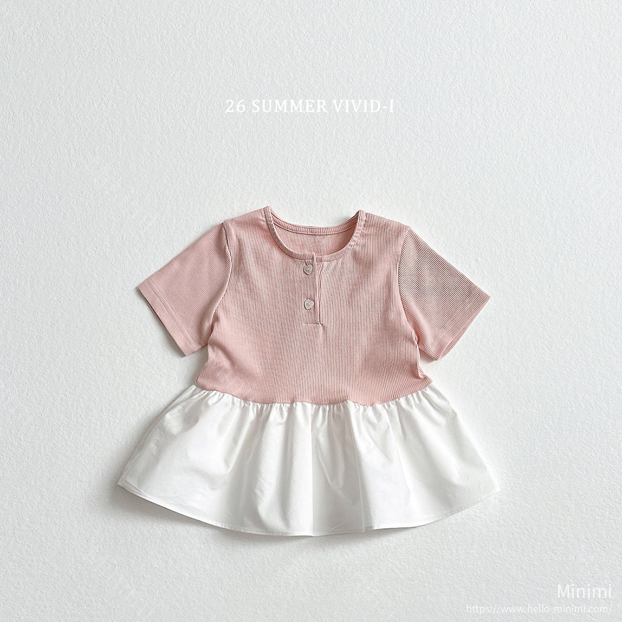 VIVID-I Mini Ribbed Dress T-Shirt 細節圖 4