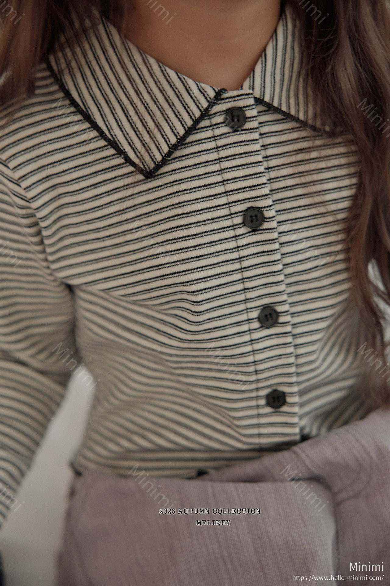 Melikey Petit Collar T-shirt 細節圖 30