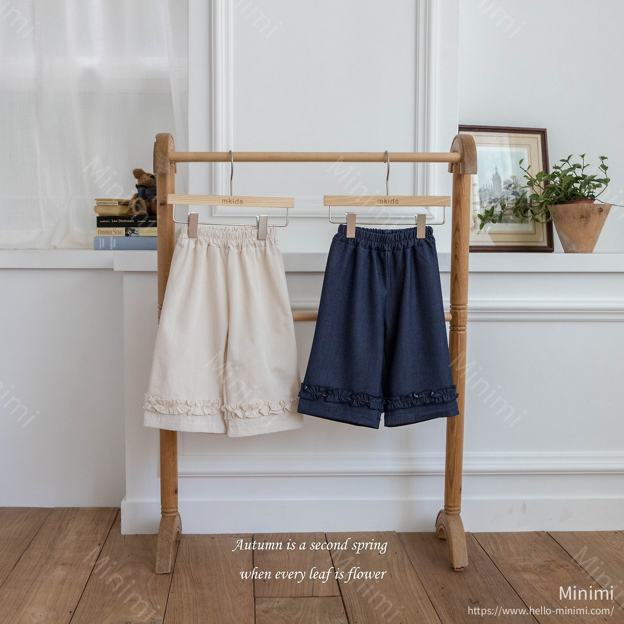 mkids Jean Frill Pants - 韓國童裝代購主圖
