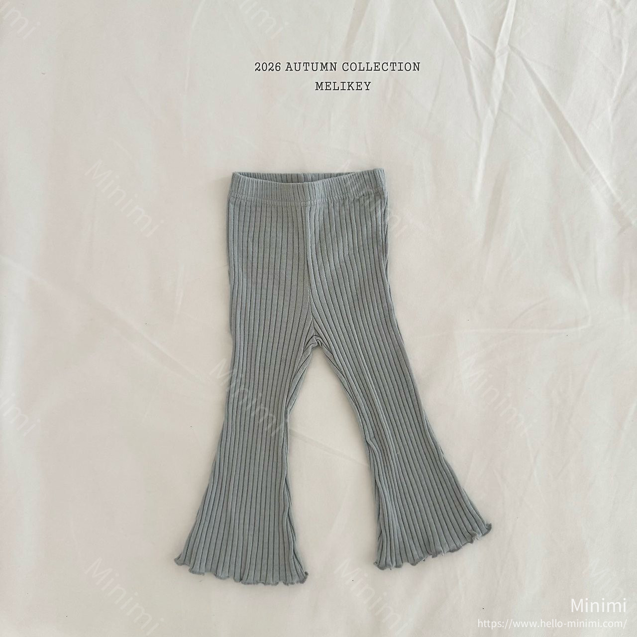 Melikey Bobo Ribbed Bootcut Pants 細節圖 3