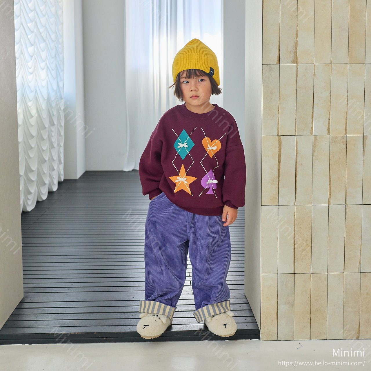 1st BLUE Argyle Sweatshirt 細節圖 10