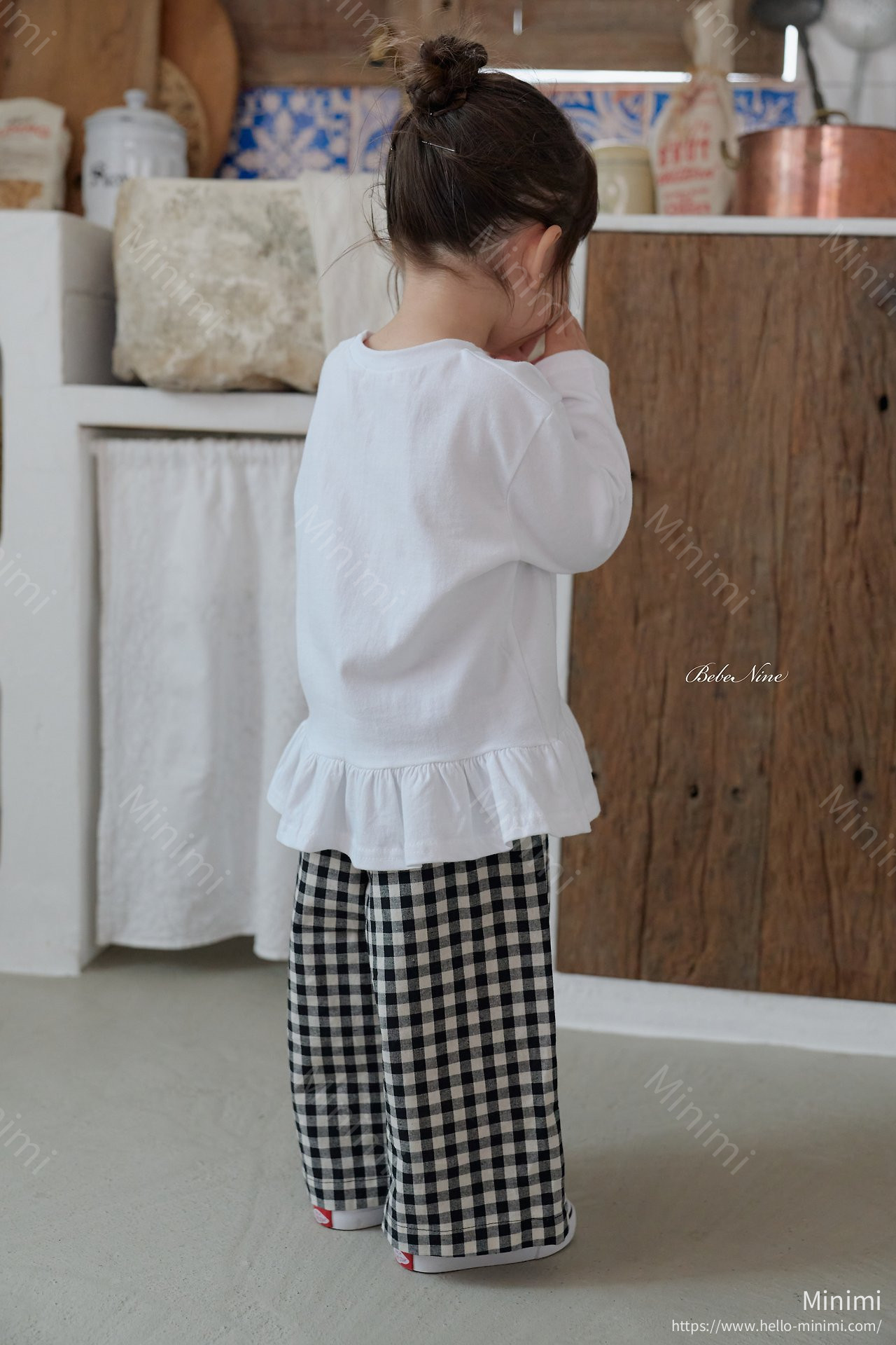 bebe nine Maple Check Pants 細節圖 4