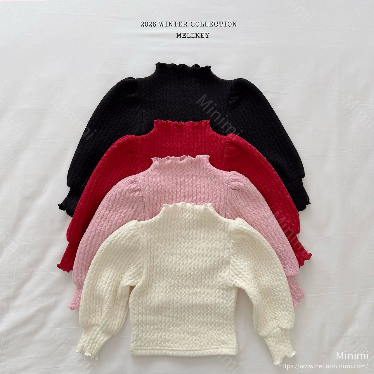 Melikey Knit Ribbed Puff Tee 細節圖 30